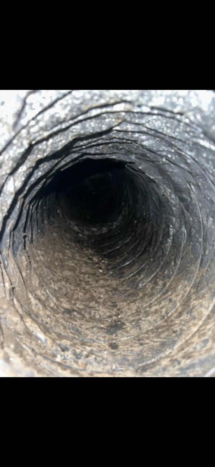 Air duct cleaning before